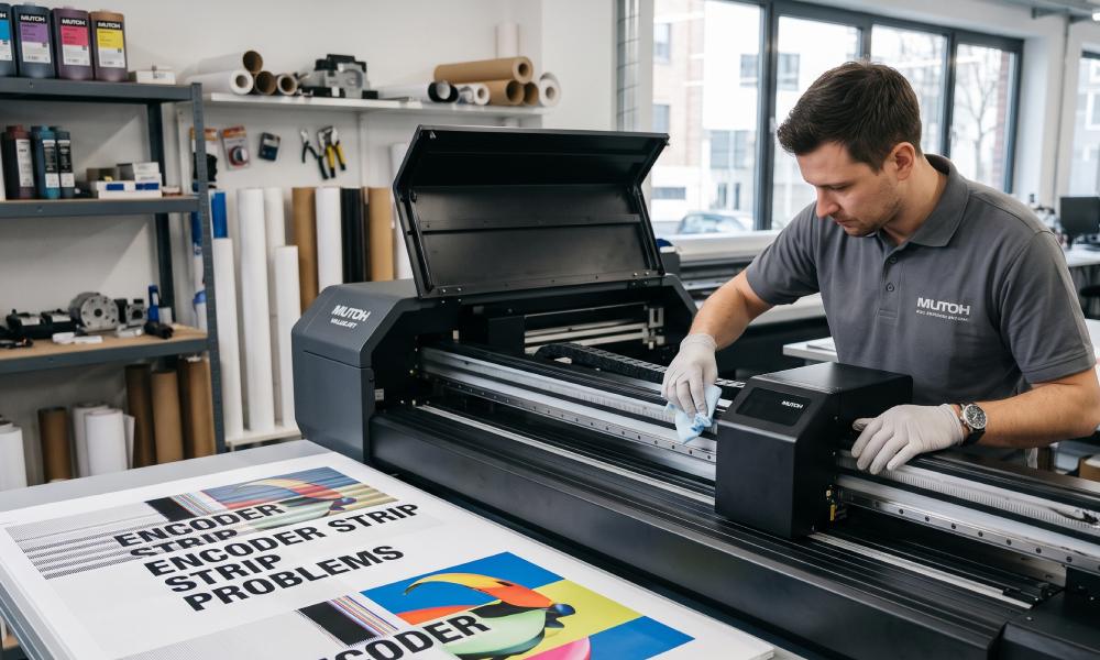Mutoh Printer Encoder Strip Problems: Causes, Symptoms & Solutions